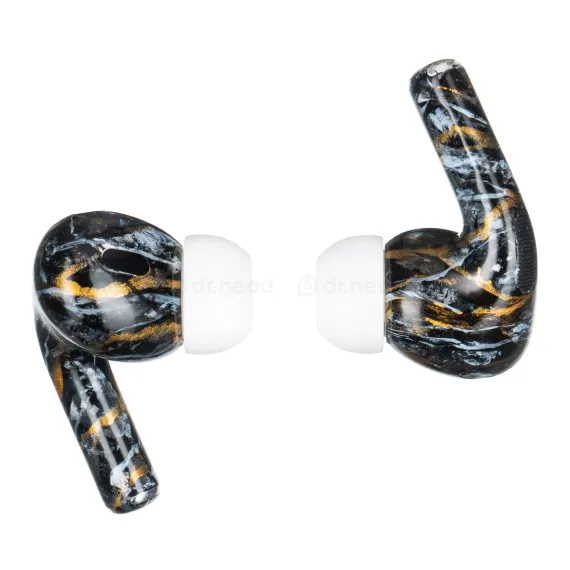 Apple AirPods Pro 2 USB-C Black Marble Total Gloss