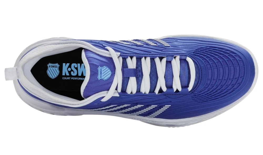 Теннисные кроссовки K-Swiss Hypercourt Supreme 2 Clay - dazzling blue/white/baltic sea