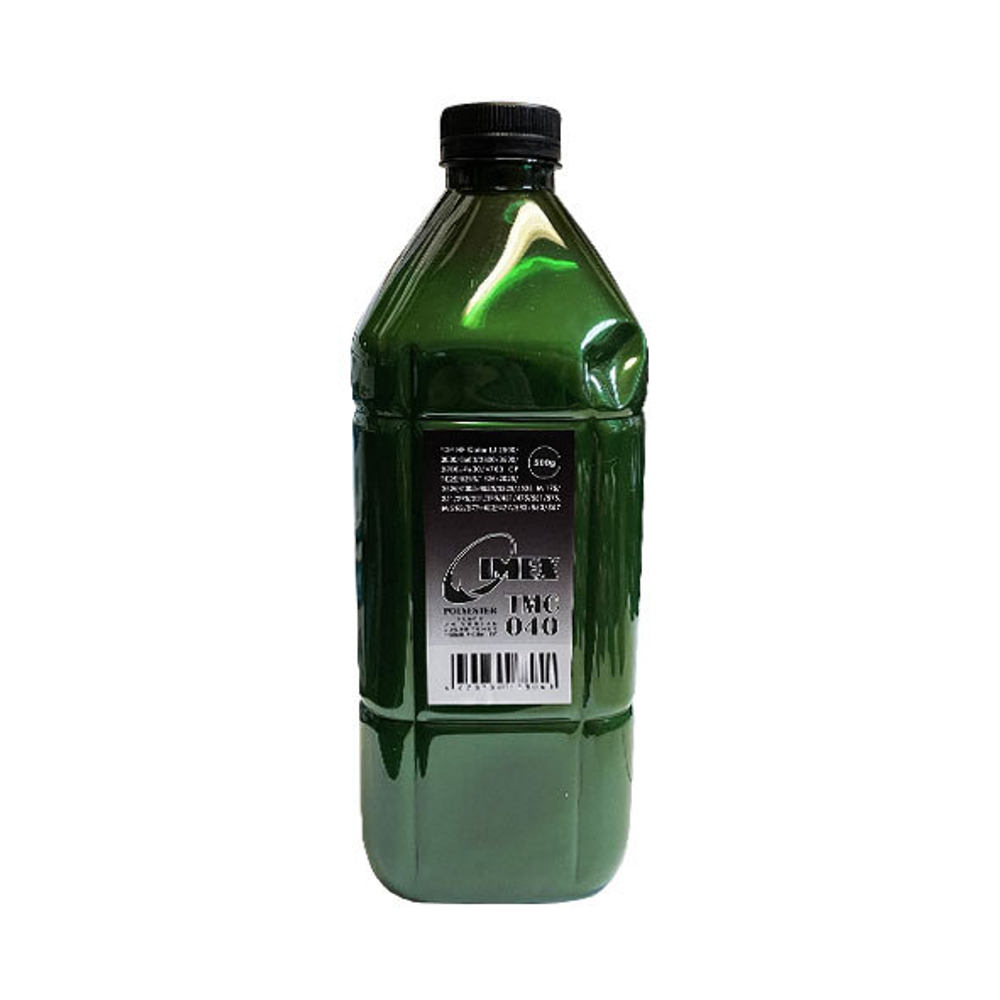 Тонер IMEX тип TMC 040 для HP Color Универсальный (500гр, черный, Polyester) Green Line