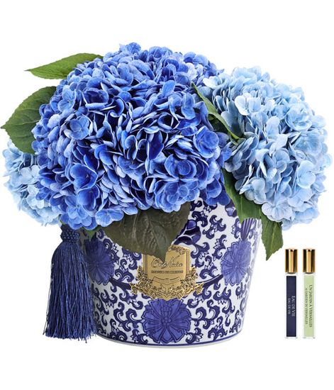 Букет голубых гортензий Cote Noire Oriental hydrangeas Mixed blue, Cote Noire