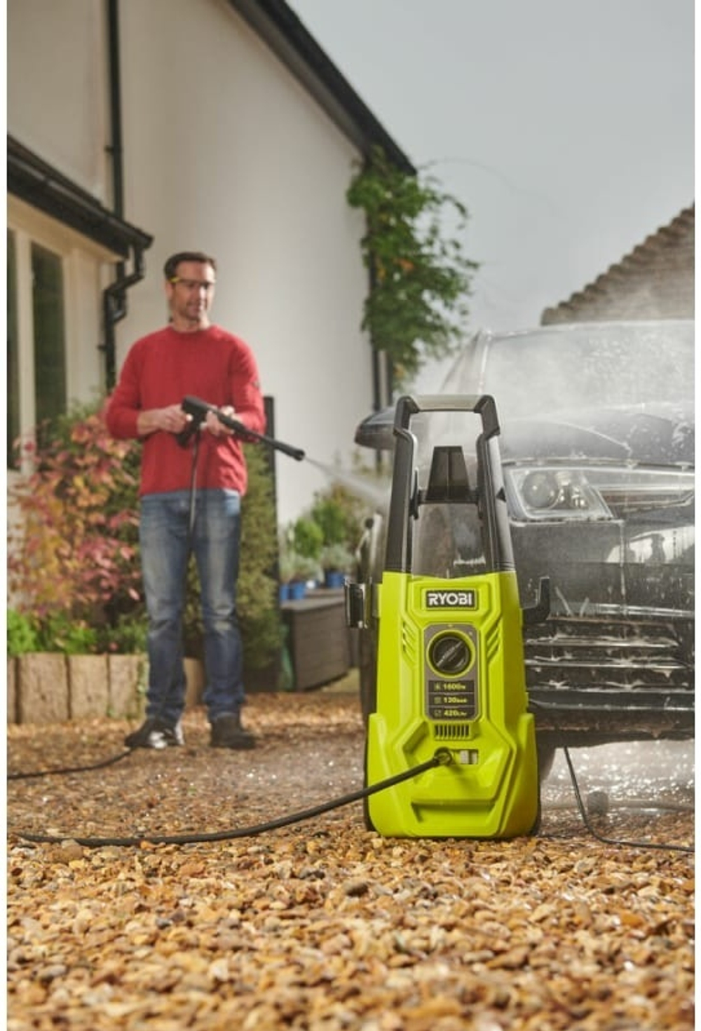 Мойка высокого давления Ryobi RY130PWA-P