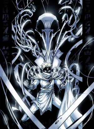 Открытка «Moon Knight and Khonshu»