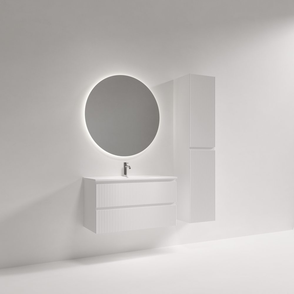 Тумба подвесная Sancos Snob R 890х390х500, Bianco, SNR90/39W, арт. SNR90/39W