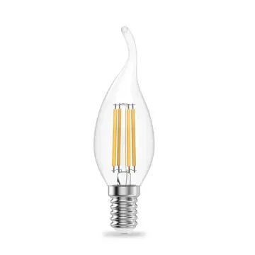 Лампа Свеча на ветру 12W 730lm 2700К Е14 LED 42112 Filament Elementary Gauss