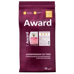 AWARD (Авард) Sterilized Сухой корм для взрослых стерилизованных кошек, индейка/курица