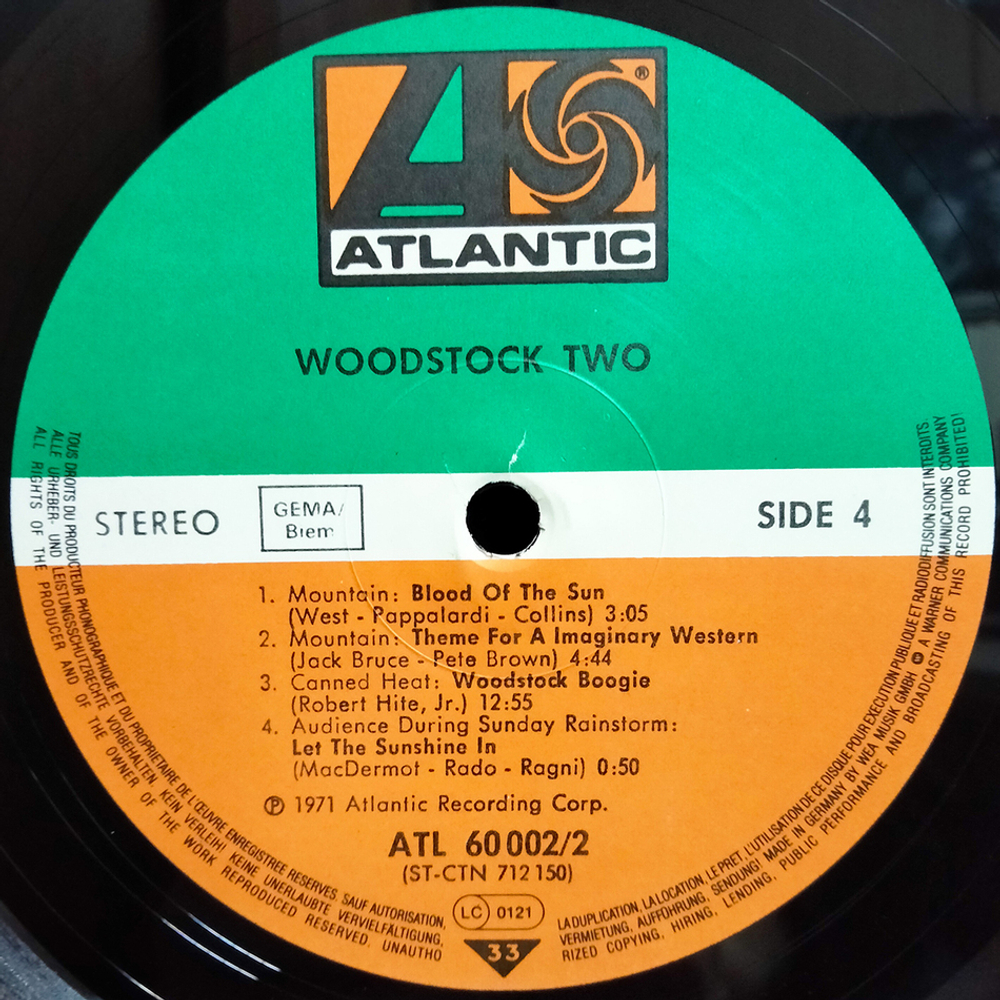 Сборник / Woodstock Two (2LP)