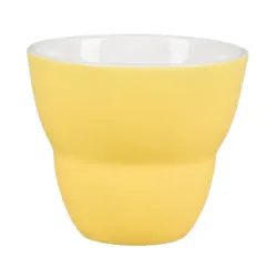 Чашка 250 мл кофейная без ручки желтая d 9 см h8 см Barista (Бариста) P.L. [6]