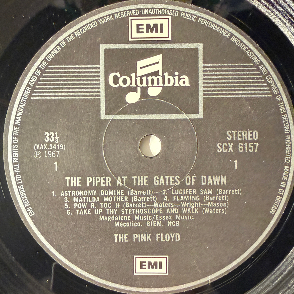 Pink Floyd ‎– The Piper At The Gates Of Dawn (Англия 1973г.)