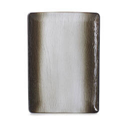 Блюдо 32см Revol Swell Brown коричневое