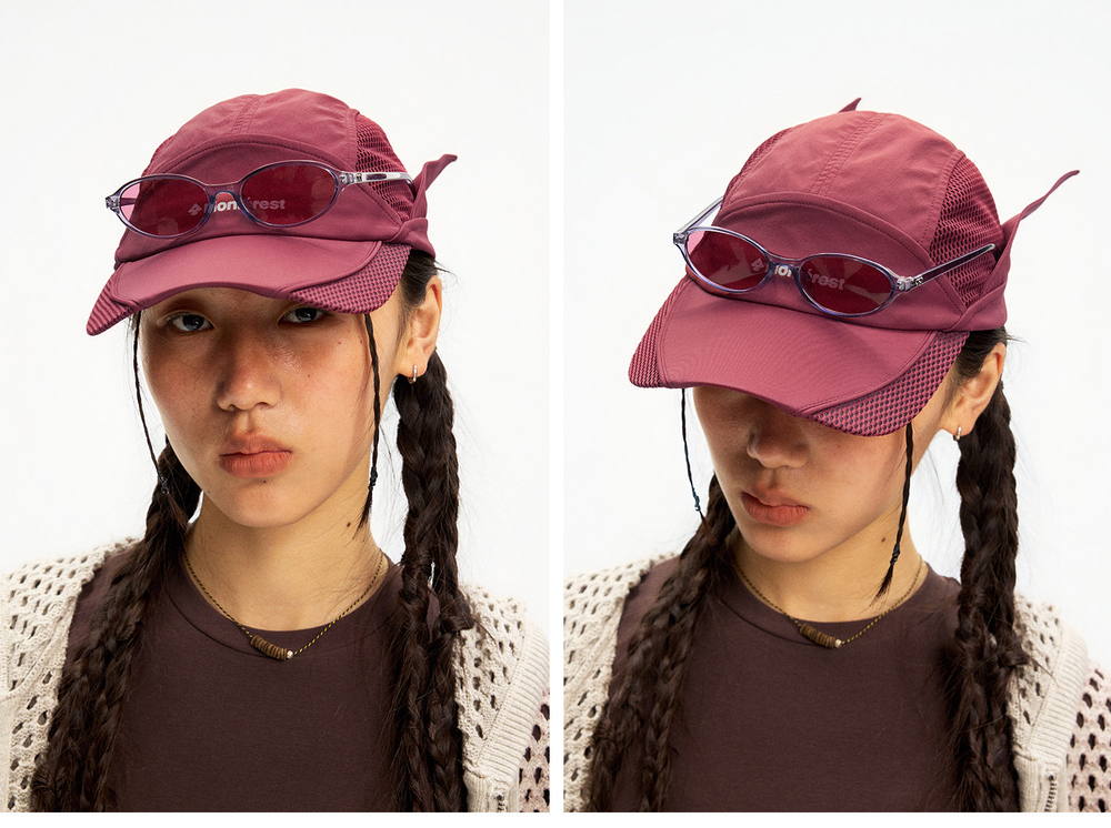 Кепка Nothomme Monterest Dual Fit бордовый
