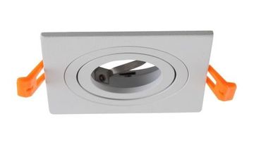 Встраиваемый точечный светильник CLT 002C1 WH белый Invisia Crystal Lux