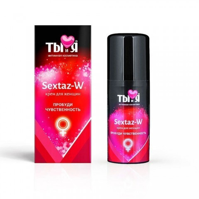 Крем возбуждающий "Ты и Я" Sextaz-W для женщин, 20 г