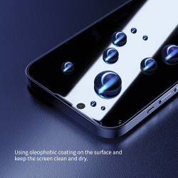 Стекло "Антишпион" от Nillkin для смартфона iPhone 13, 13 Pro, 14 и 16e, 17e, серия Guardian Privacy Tempered Glass Screen Proetector