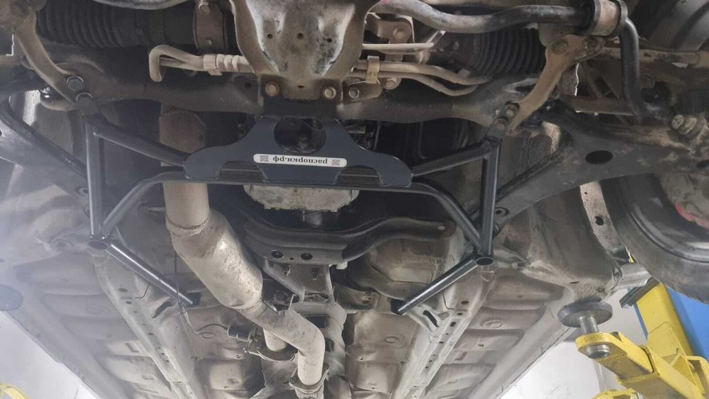 Усилитель переднего подрамника "паук" Subaru Forester 3 (SH) ТУРБО, Subaru Impreza 3 (GH) ТУРБО, Subaru Exiga ТУРБО (ПОД ЗАКАЗ)