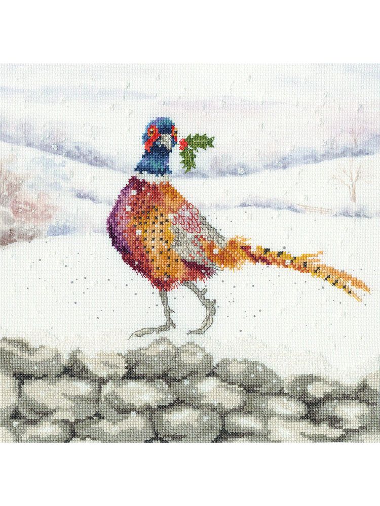 Набор для вышивания нитками Bothy Threads A Festive Flourish