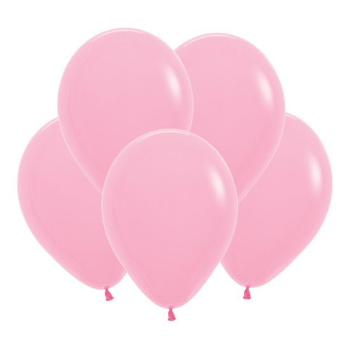 S 12" Пастель Розовый / Pink /009 10 шт.