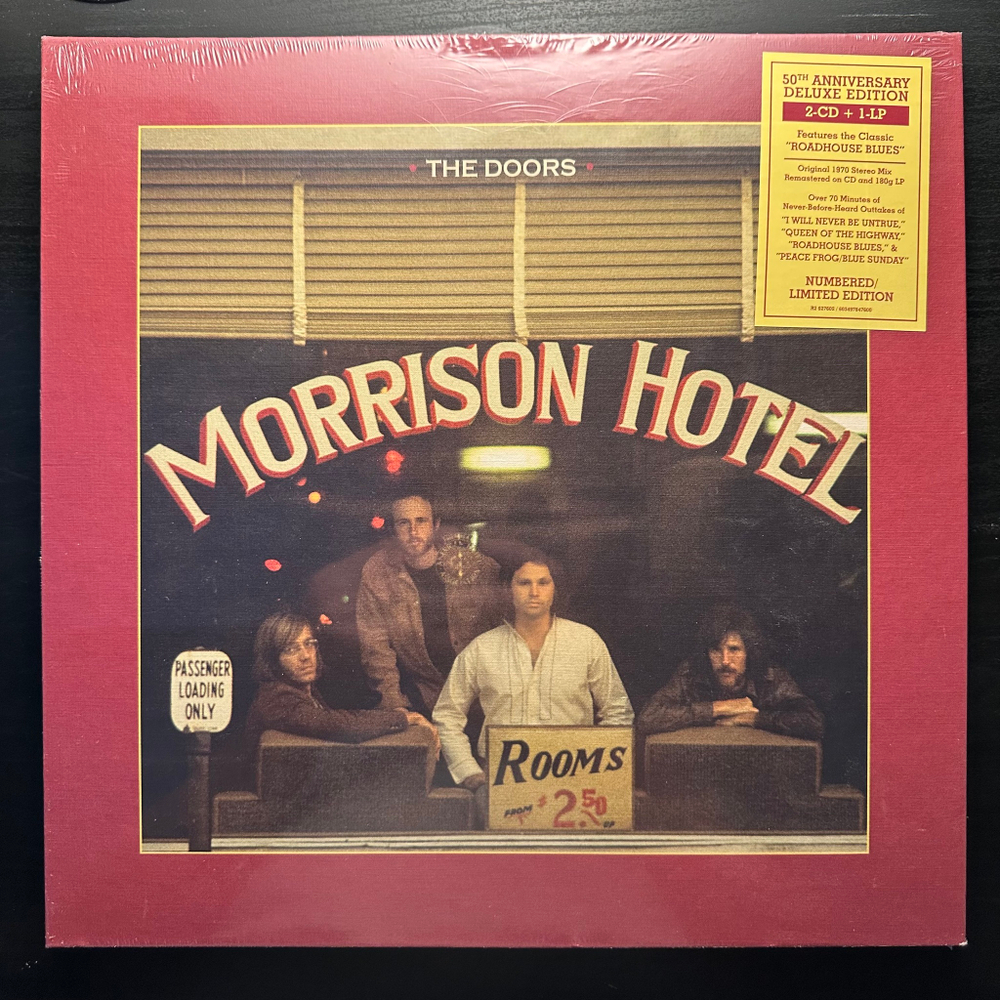 The Doors- Morrison Hotel LP+2CD (Европа 2020г.)