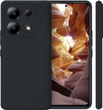 Мягкий Soft Touch чехол из силикона для XIAOMI REDMI NOTE 13 4G (не 5G,PRO!) с бархатной подкладкой