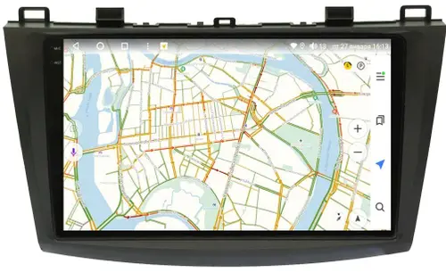 Магнитола для Mazda 3 2009-2013 - Vaycar VA41-0034-2K на Android 13, Быстрая, 2K QLED, CarPlay, 4G SIM-слот