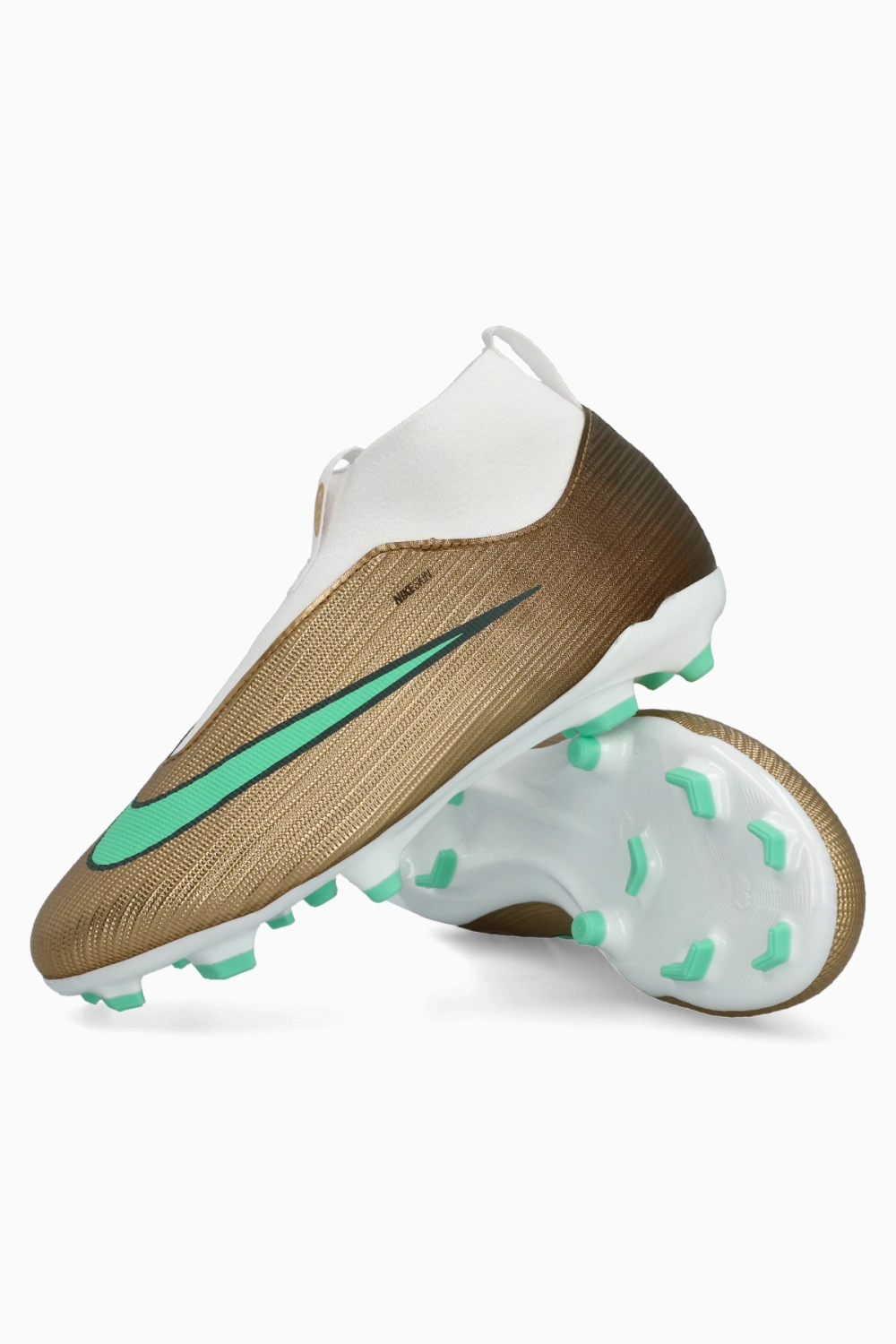 Бутсы Nike Zoom Mercurial Superfly 11 Academy Mbappe FG/MG Junior - золотой