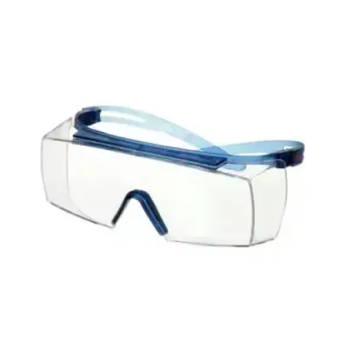 Очки открытые защитные 3M™ SecureFit™ 3700 SF3701SGAF-BLU-EU поверх корригирующих с покрытием Scotch
