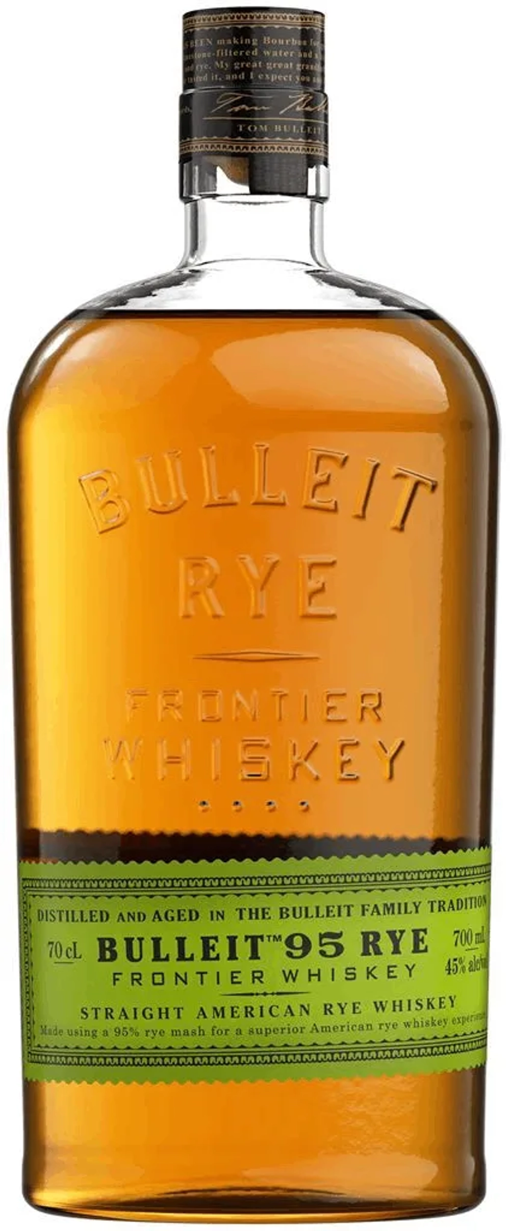 Виски Bulleit 95 Rye Frontier Whiskey, 0.7 л.