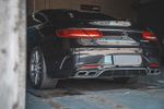 Выхлопная система с заслонками для Mercedes-Benz S-Class S63 AMG C217 5.5T Coupe