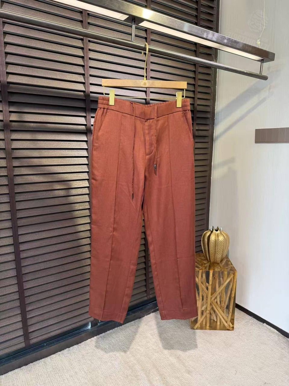 Льняной костюм Zegna