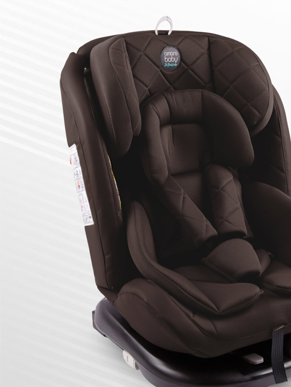 Автокресло детское AMAROBABY Brilliant ISOFIX класс D, группа 0+/1/2/3