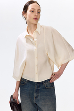 Рубашка из смеси с модалом - H&M