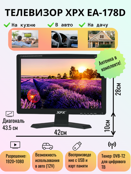 Телевизор на кухню