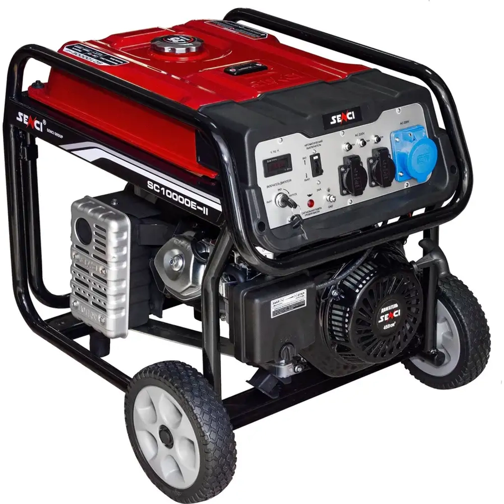 Электрогенератор бензиновый Senci SC6000-II