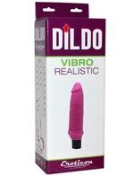 Реалистичный вибратор UltraSkin Vibro Realistic (Цвет: розовый)