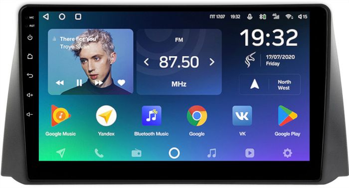 Магнитола для УАЗ Патриот Пикап Профи 2016+ (рамка тип 2) - Teyes CC2 PLUS монитор 9" QLED, Android 10, Быстрая, SIM-слот