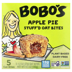 Bobo's Oat Bars, Овсяные кусочки с начинкой, яблочный пирог, 5 кусочков, по 37 г (1,3 унции)