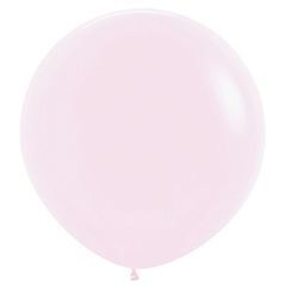 S 24" Макарунс розовый (609) пастель 60 см.