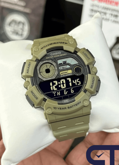 Casio WS-1500H-5B — унисекс наручные часы