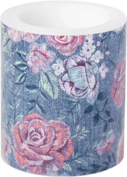 IHR Свеча Denim Rose 9x10 см CKM910000