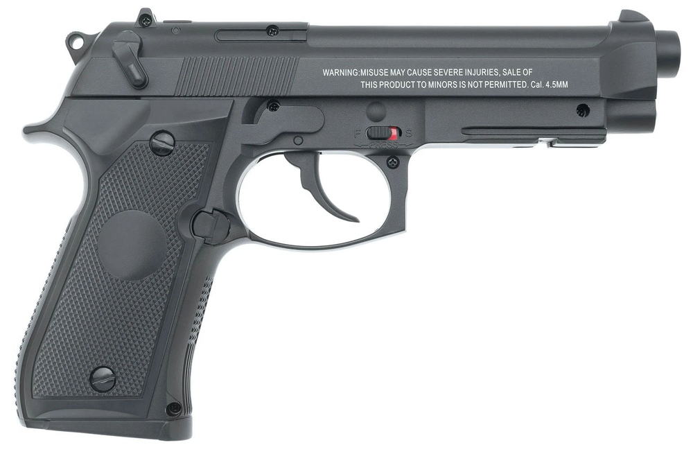 Пистолет пневматический Stalker S92ME (аналог "Beretta 92") к.4,5мм