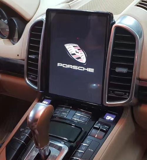 Магнитола для Porsche Cayenne 958 2010-2016 (взамен РСМ3) - Kuberg NH-1004 вертикальный монитор 10.4" в стиле "Тесла" на Android 9