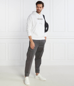 Худи DOUBLE FLOCK LOGO HOODIE Calvin Klein - белый(K10K111815)