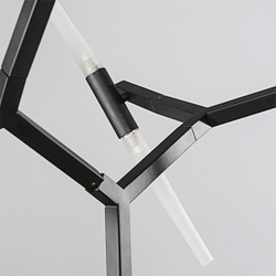 Люстра ROLL&HILL Agnes Chandelier ( Black )   - 14  Lights