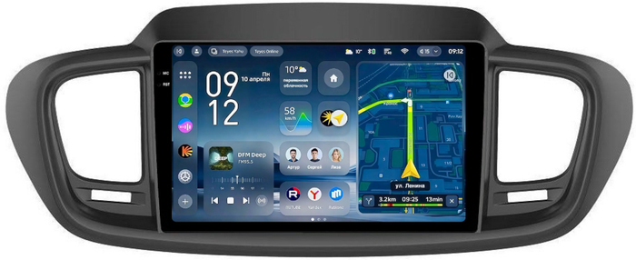 Магнитола для KIA Sorento Prime UM 2015-2020 (рамка большая) - Teyes CC4-PRO монитор 10.36" 2K QLED на Android 13, Быстрейшая, Snapdragon 778G, ИИ, CarPlay, DSP, 4G SIM-слот