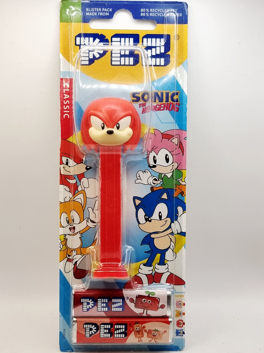 Конфеты PEZ с игрушкой, 2 набора с конфетами по 8,5 г и 1 игрушка-диспенсер (Австрия)