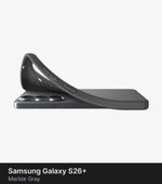 Чехол Spigen Liquid Air для Samsung Galaxy S26+ Marble Gray