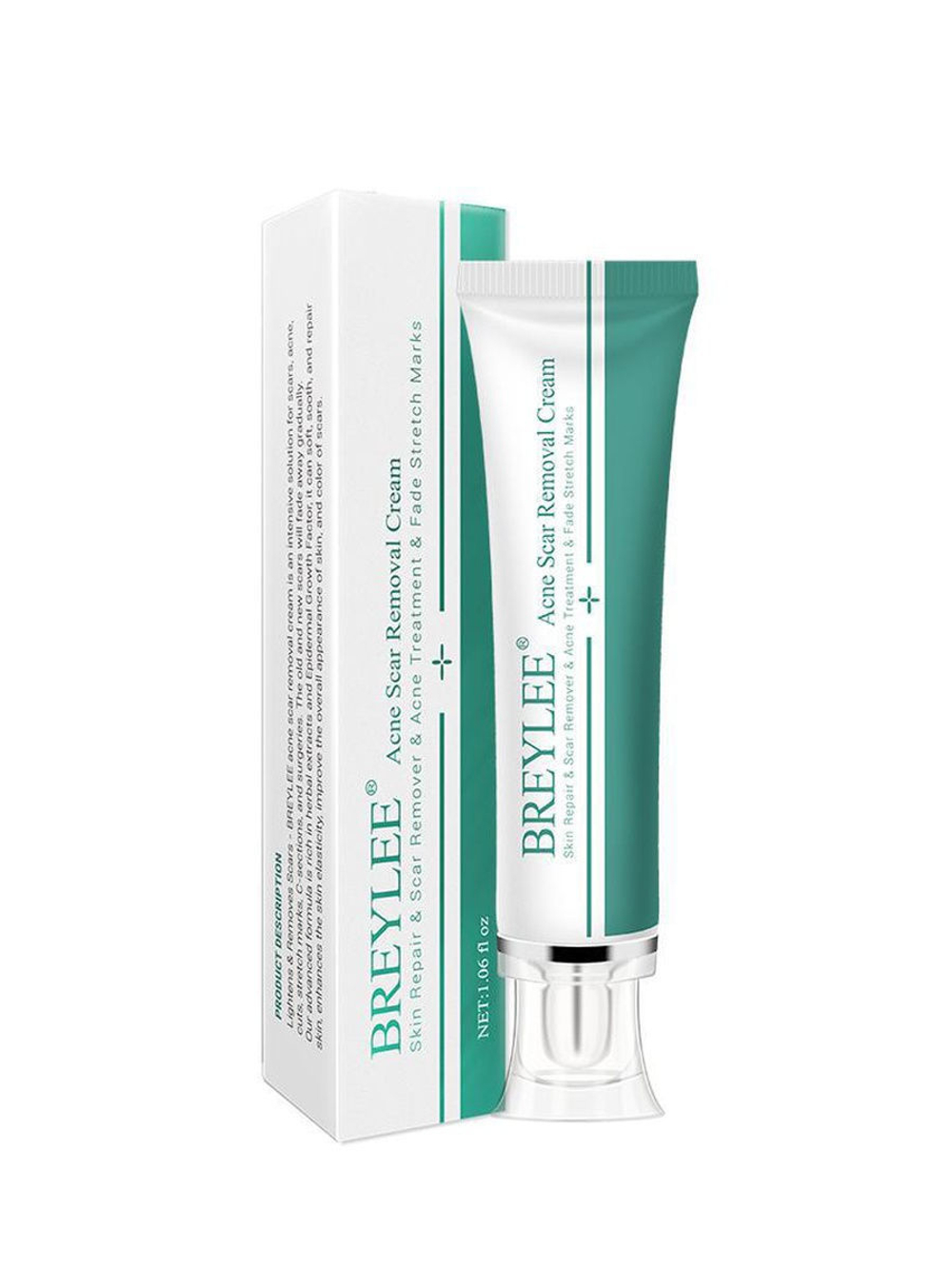 Крем Breylee Acne Scar Removal для удаления шрамов, растяжек, угревой сыпи и рубцов 30 г