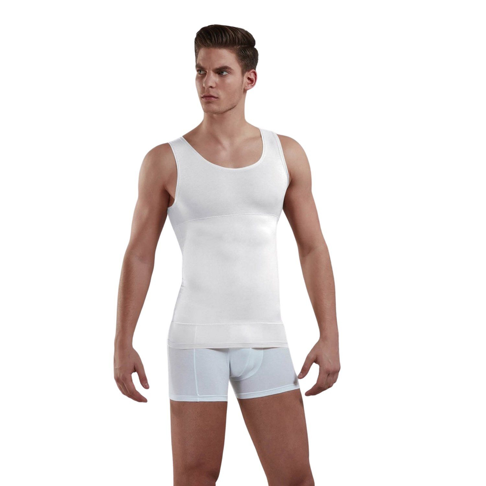 Мужская утягивающая +size майка-корсет Doreanse Shape (Размер: XXXL) (Цвет: черный)