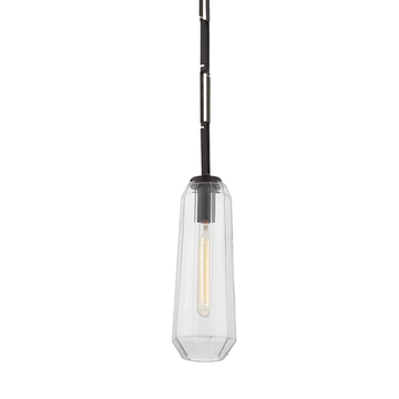 Corbett Copenhagen Pendant, 13 cm, Black Brass
