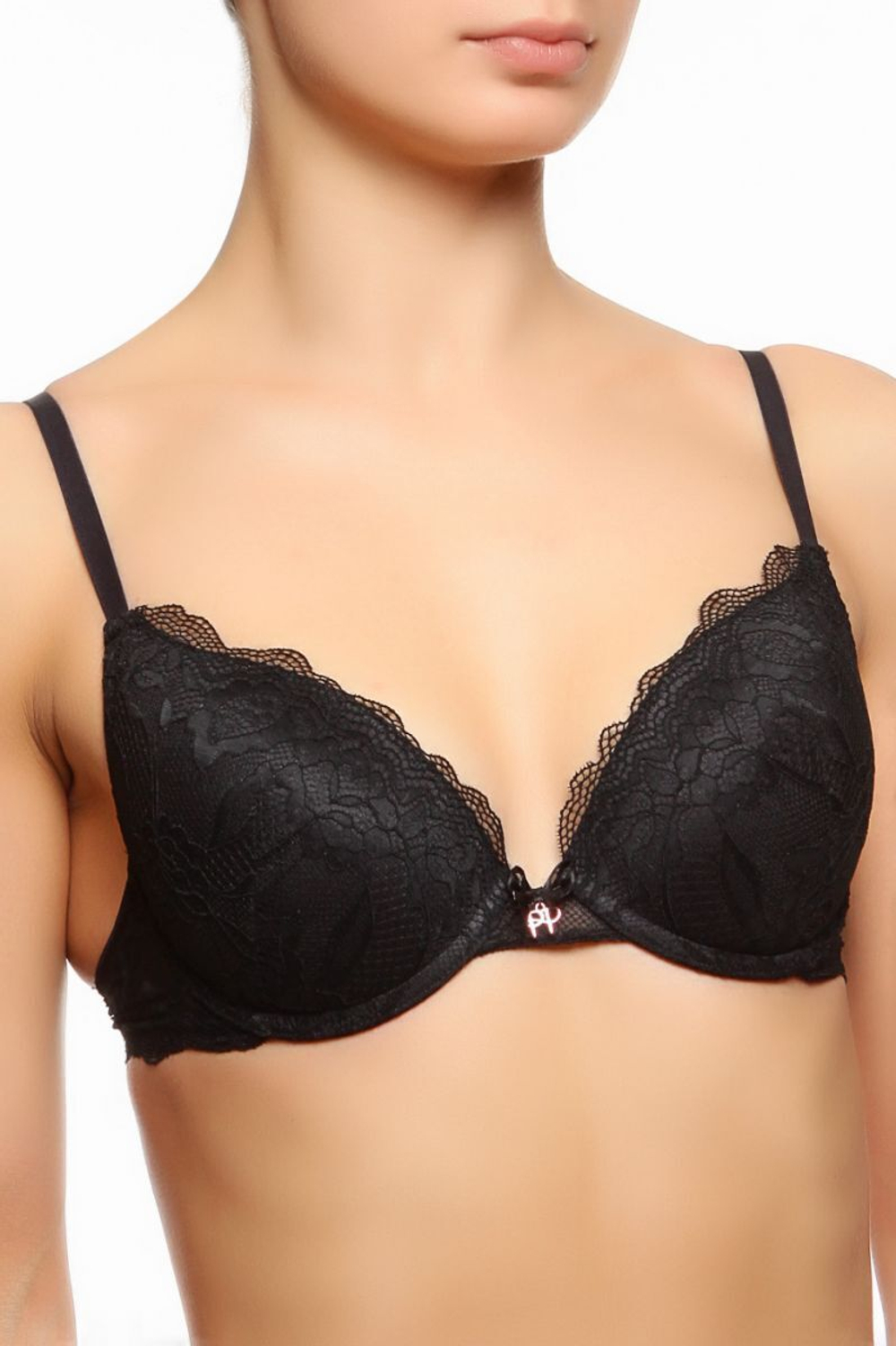 Пуш-ап бюстгальтер Lola (Размер: 32D) (Цвет: пудровый)