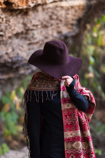 Шляпа Fedora Hat (шоколад) мягкая
